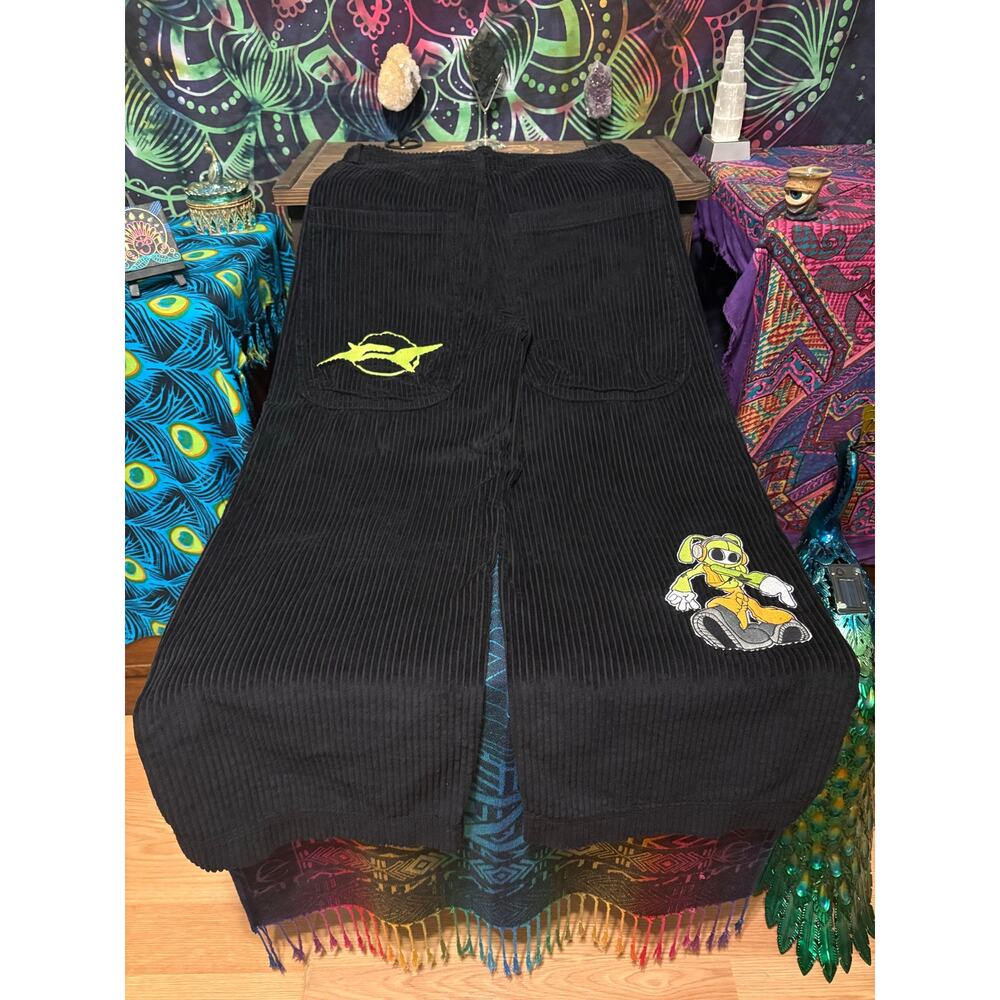 ALAB wide leg baggy corduroy pants